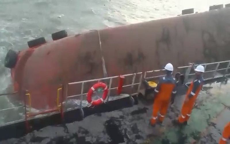 Pemilik Kapal Tenggelam di Banyuasin Diminta Antisipasi Tumpahan Solar 