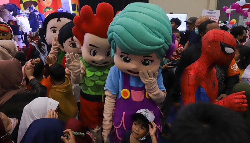 Keseruan Meet and Greet bersama Kiko dan Lola di Kids Fanfest 2022 - Bagian 4