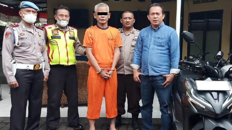 Polisi dan Warga Tangkap Pelaku Curanmor yang Seret Korban di Cibeunying Kidul Bandung 