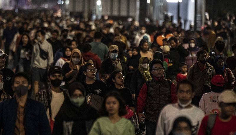Suasana Car Free Night di Bundaran HI - Bagian 2