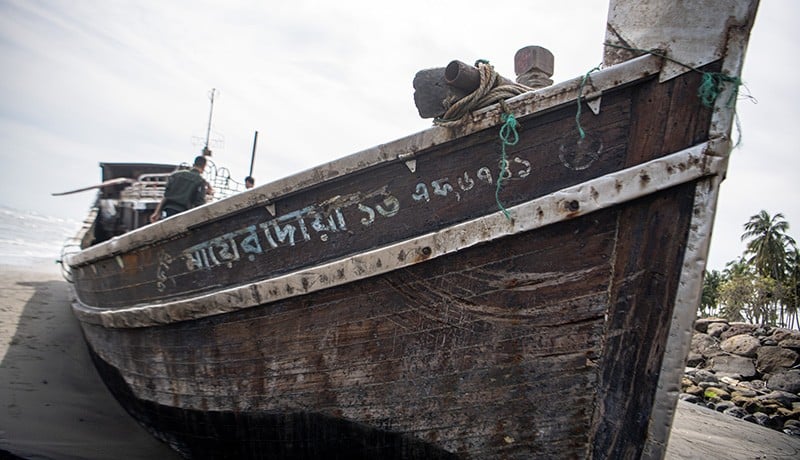 Ini Perahu Kayu Yang Angkut 174 Imigran Rohingya Dan Terdampar Di ...