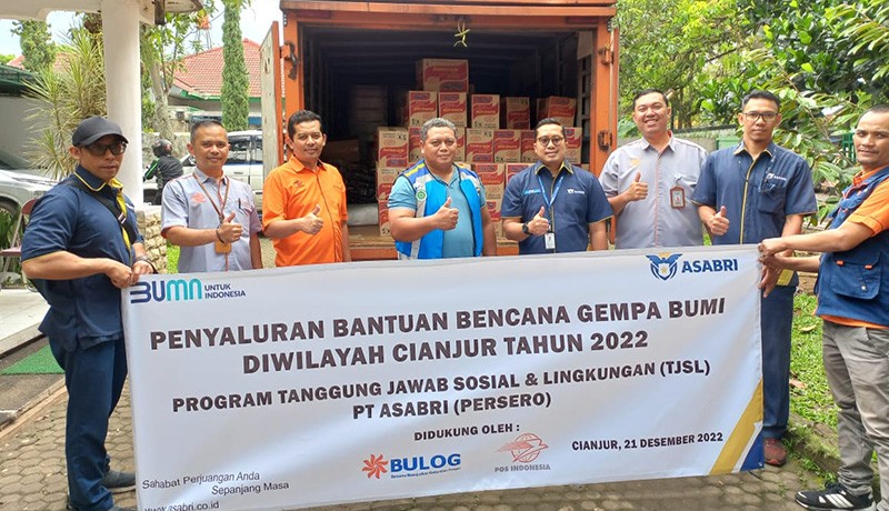 ASABRI Serahkan Bantuan untuk Korban Bencana di Cianjur - Bagian 1