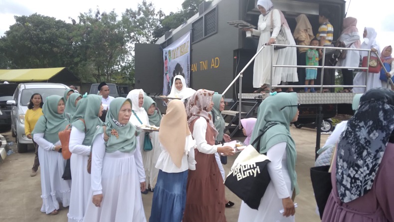 Di Balik Acara Peresmian Masjid Al Jabbar Bandung, Kodam Siliwangi Buka Dapur Umum