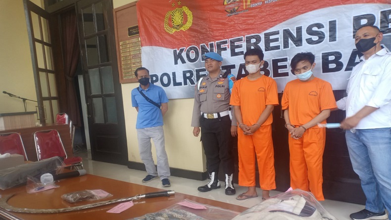 Begal Bercelurit di Flyover Kopo dan Pasirluyu Tertangkap, Ini Tampangnya