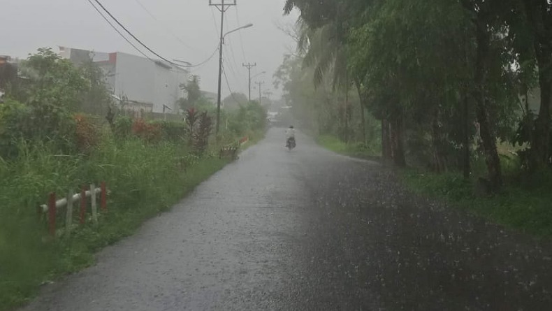Daerah Minsel, Bolmong dan Bolmut Berpotensi Hujan Sedang hingga Lebat Disertai Angin Kencang 