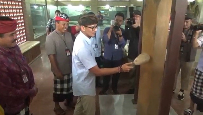 Kunjungi Museum Subak Bali, Sandiaga Apresiasi Wisata Edukasi bagi Wisatawan