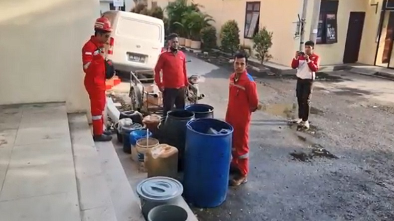 Pertamina Rugi Rp100 Juta gegara Solar Dicuri dari Pipa Penyalur di Belawan