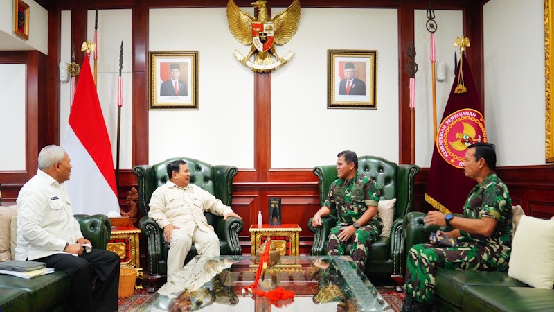 Pertemuan Menhan Prabowo-KSAL Bahas Penguatan Matra Laut - Bagian 2