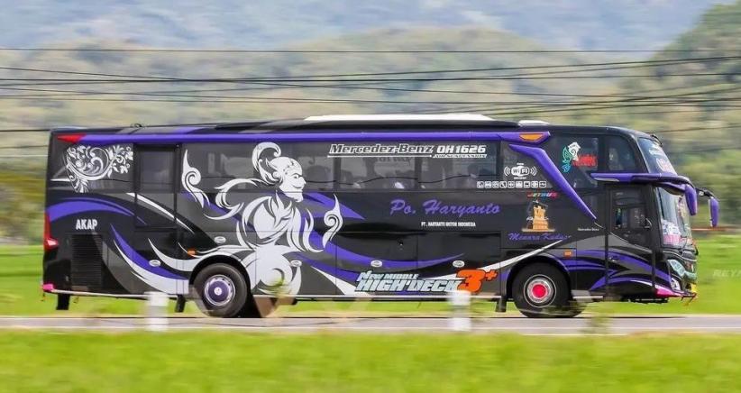 Livery Bus PO Pariwisata: Lebih dari Sekadar Cetakan, Sebuah Identitas dan Strategi Pemasaran
