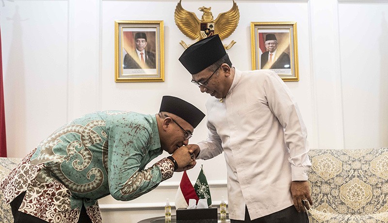 Komisioner KPU Temui Ketua Umum PBNU Yahya Cholil Staquf - Bagian 1