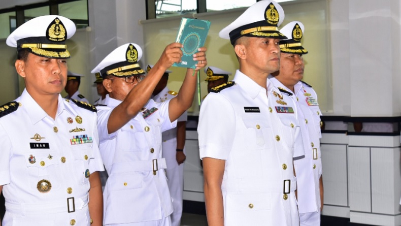 Pangkoarmada III Laksda Irvansyah Pimpin Sertijab 2 Jabatan Strategis