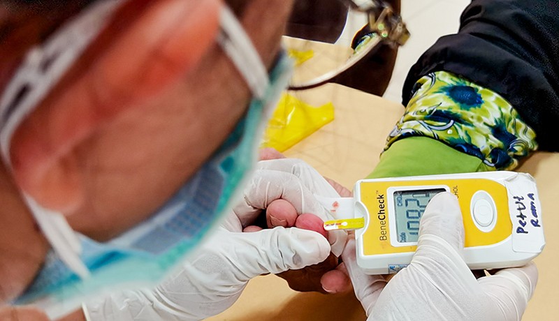 Potret Lansia Periksa Kesehatan Gratis - Bagian 2