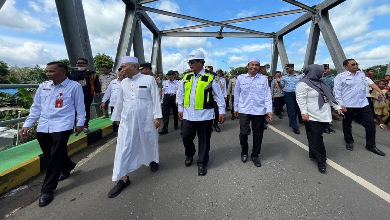 Jalan Mataraman–Sungai Ulin Akhirnya Diresmikan, Kendaraan Bisa Melintas