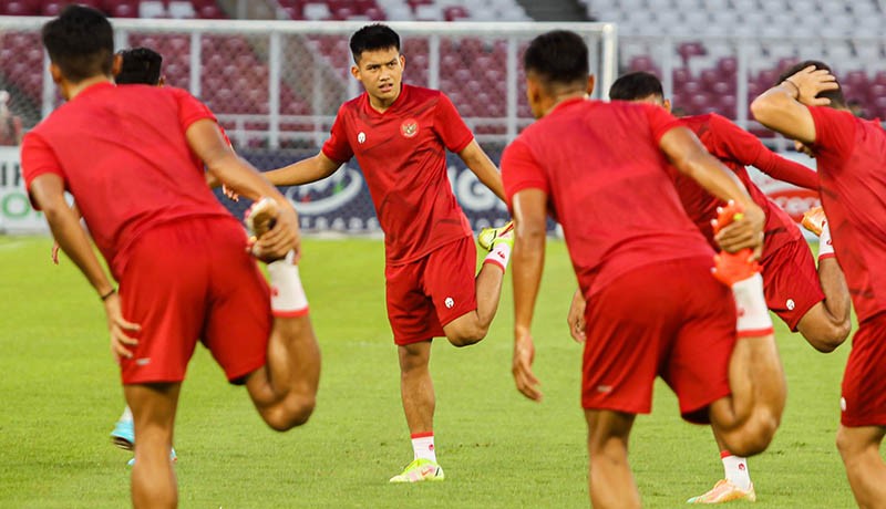Latihan Akhir Timnas Indonesia Hadapi Vietnam di Semifinal Piala AFF - Bagian 2