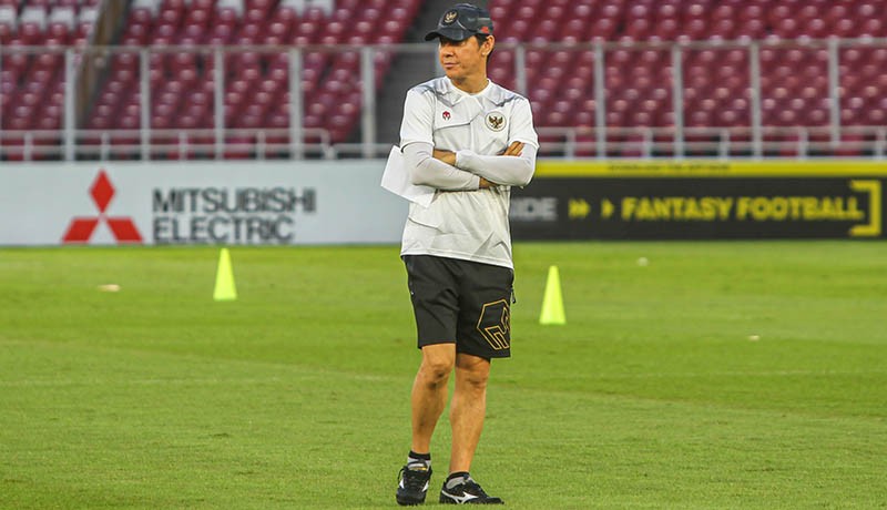 Latihan Akhir Timnas Indonesia Hadapi Vietnam di Semifinal Piala AFF - Bagian 4