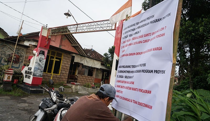 Warga Tuntut Kejelasan Ganti Untung Proyek Tol Yogyakarta-Solo - Bagian 3