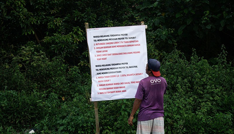 Warga Tuntut Kejelasan Ganti Untung Proyek Tol Yogyakarta-Solo - Bagian 2