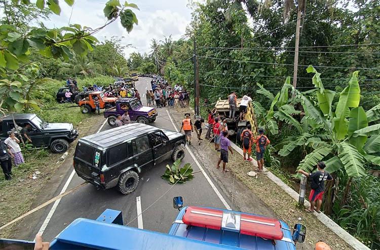 Boncengkan 2 Anaknya, Ibu di Kulonprogo Tewas Tertabrak Truk
