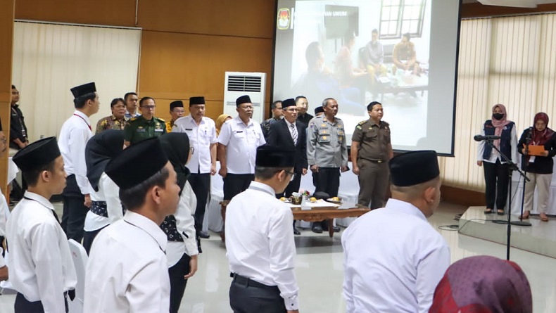 15 Anggota PPK Cimahi Teken Pakta Integritas, Langgar Aturan Sanksi Menanti 