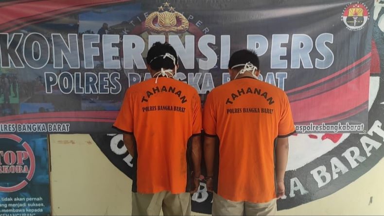 Polisi Tangkap 2 Pengedar Belasan Gram Sabu dan Pil Ekstasi Merek Ferrari