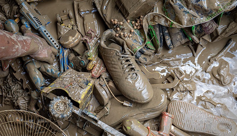 Kondisi Perumahan Dinar Indah Semarang usai Diterjang Banjir Bandang - Bagian 2