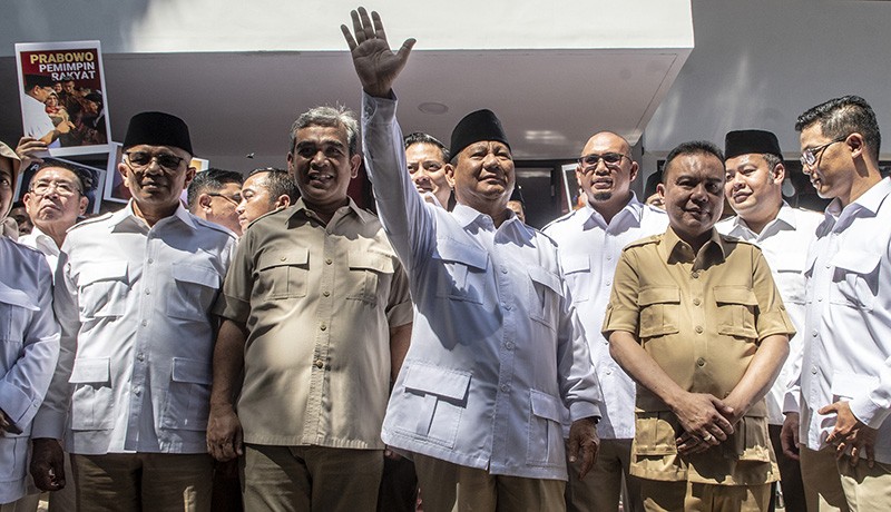 Prabowo Resmikan Kantor Badan Pemenangan Presiden Partai Gerindra - Bagian 2