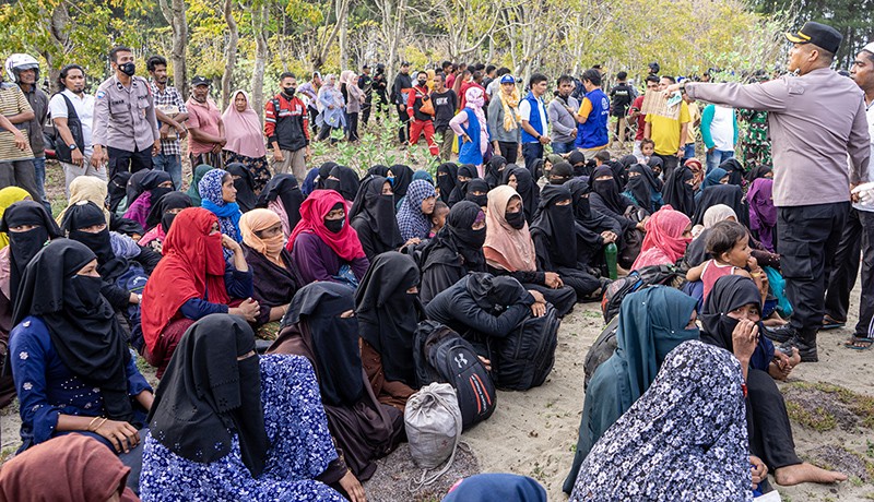Imigran Rohingya Terdampar Lagi, Kali Ini 184 Orang di Gampong Baro Aceh Besar - Bagian 4