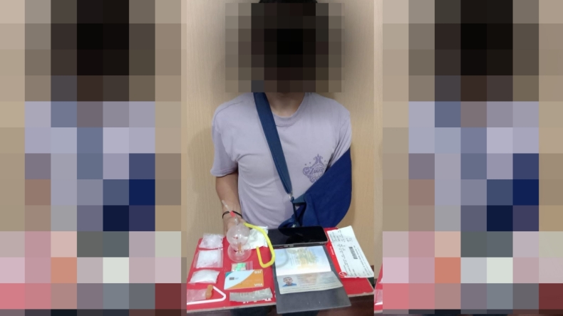 Terbang dari Malaysia sambil Bawa Sabu, Pria Banda Aceh Ditangkap Polisi