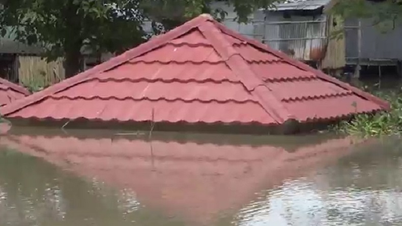 Kelurahan di Sidrap Ini Dikepung Banjir, Ketinggian Air Capai 3 Meter