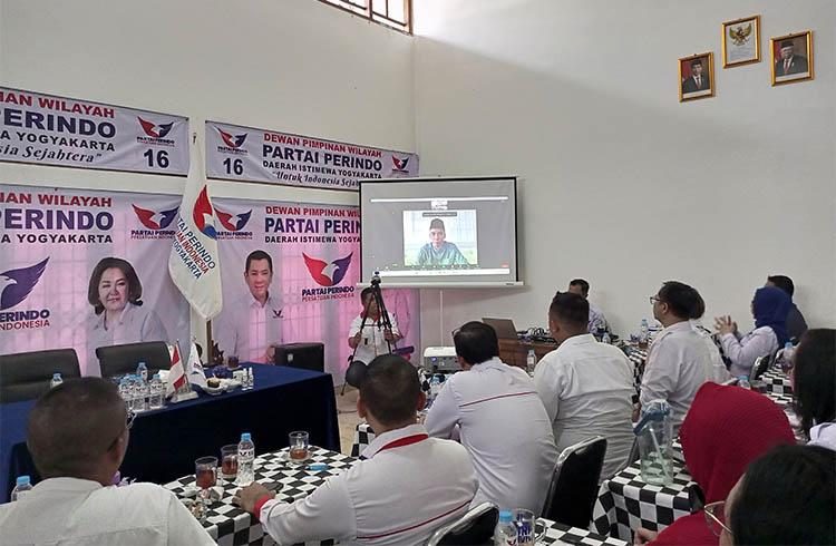 Lolos Verifikasi Faktual, TGB Minta Perindo DIY Genjot Penjaringan Suara Jelang Pemilu 2024