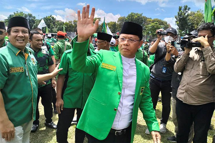 title Mardiono Optimistis PPP Jatim Raih 11 Kursi DPR di Pemilu 2024 Mardiono Optimistis PPP Jatim Raih 11 Kursi DPR di Pemilu 2024