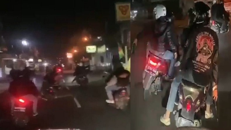 Gerombolan Bermotor Ugal-ugalan di Garut Bikin Resah, Polisi Lakukan Penyelidikan