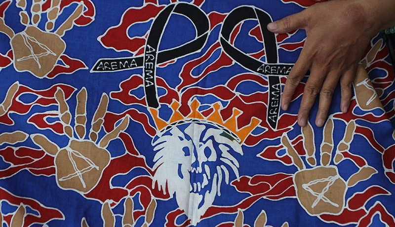 Penampakan Batik Bermotif Tragedi Kanjuruhan - Bagian 1