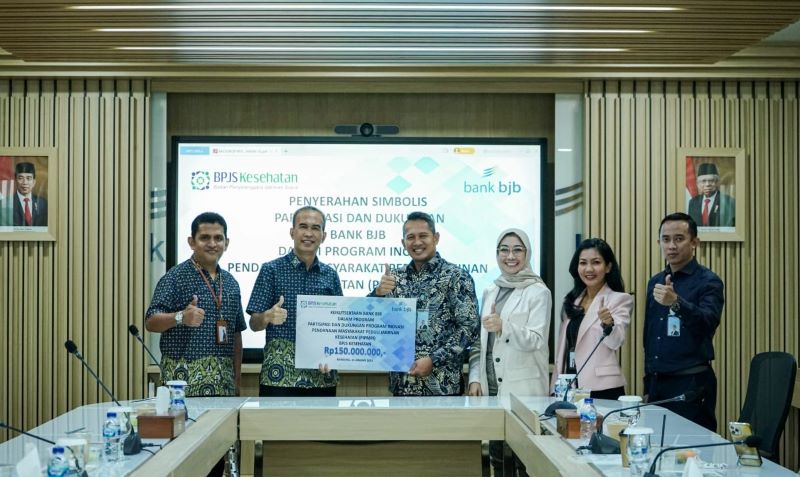 Tingkatkan Keaktifan Peserta, bank bjb Jalin Kerja Sama dengan BPJS Kesehatan