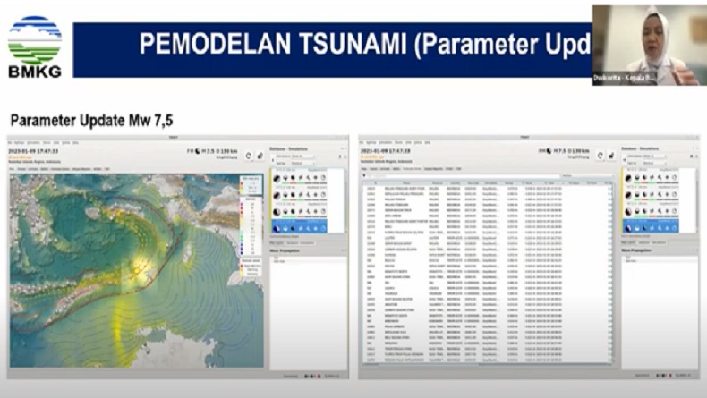 title BMKG Perbarui Data Gempa Maluku Jadi Magnitudo 7,5 BMKG Perbarui Data Gempa Maluku Jadi Magnitudo 7,5
