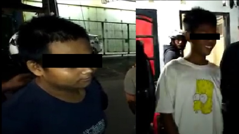 Remaja Culik Bocah di Makassar lalu Dibunuh Ditangkap, Pelaku Tersenyum saat Digiring Polisi