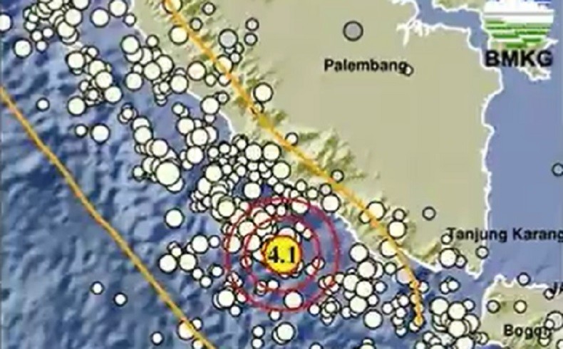 Gempa Terkini Magnitudo 4 1 Guncang Enggano Bengkulu