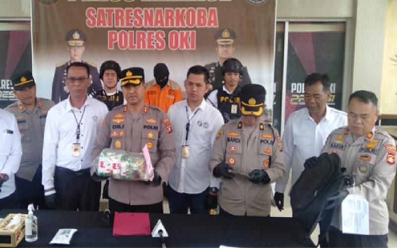 Kurir 4,3 Kg Sabu di OKI Terancam Hukuman Penjara Seumur Hidup