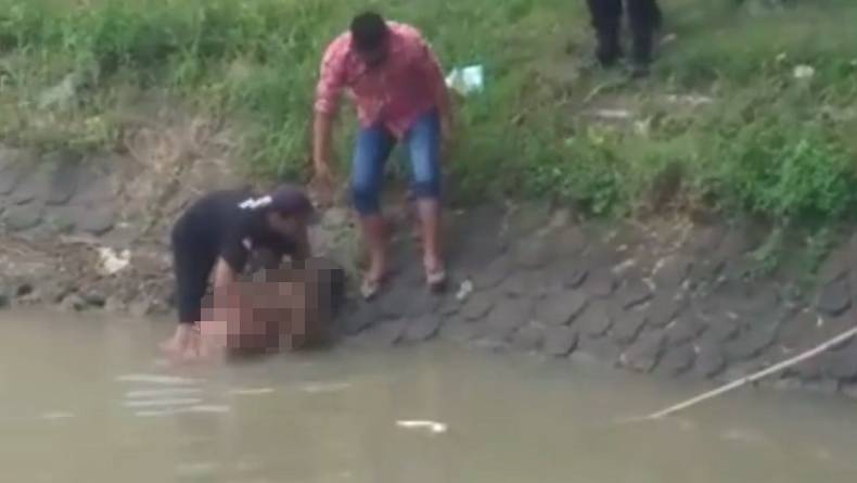 Mayat ODGJ Ditemukan Mengambang di Sungai Madiun, Diduga Korban Tenggelam