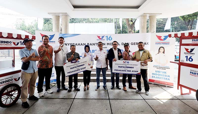 Partai Perindo Berikan 2 Gerobak UMKM Gratis dan Modal Usaha - Bagian 4