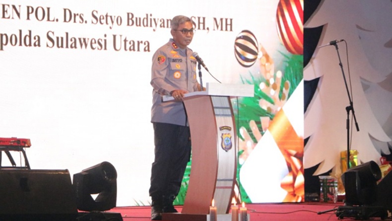 Polda Sulut Rayakan Natal Bersama 2022, Kapolda Ungkapkan Harapan Ini