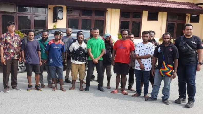 Sempat Ditangkap Polisi karena Aksi Provokasi, 19 Pendukung Lukas Enembe Dipulangkan