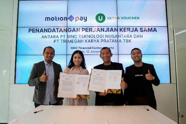 MotionPay Gandeng Ultra Voucher Sediakan Berbagai Pilihan Voucher Digital