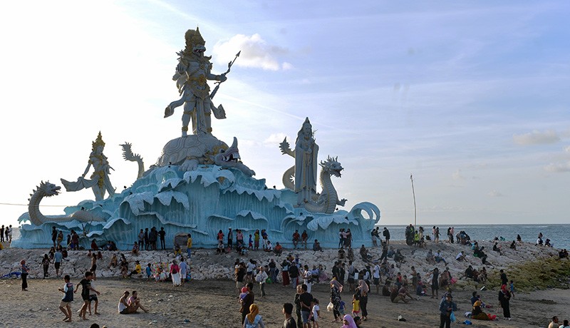 Patung Triratna Amreta Bhuwana, Ikon Baru Pariwisata Pantai Jerman Bali - Bagian 2