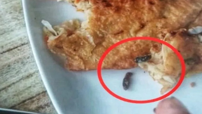 Heboh Konsumen Temukan Bakwan Bercampur Lalat di Rumah Makan Tapteng