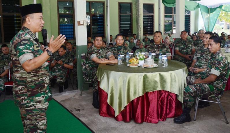 HUT ke-72 Penerangan TNI AD, Pendam/IV Diponegoro dan Wartawan Gelar Doa Bersama