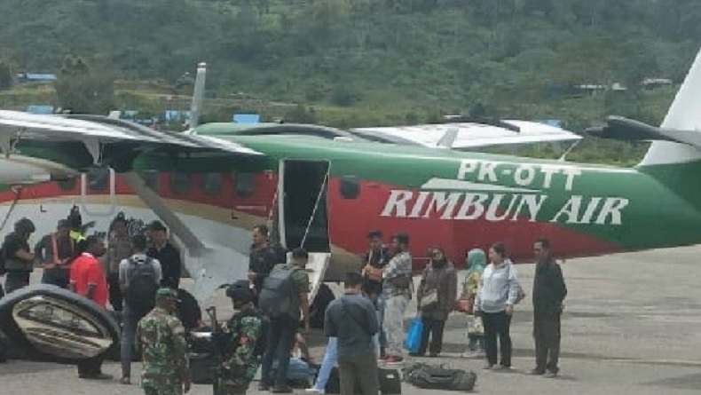 Usai Serangan Brutal KKB, hingga Kini Belum Ada Pesawat Komersil ke Oksibil Papua