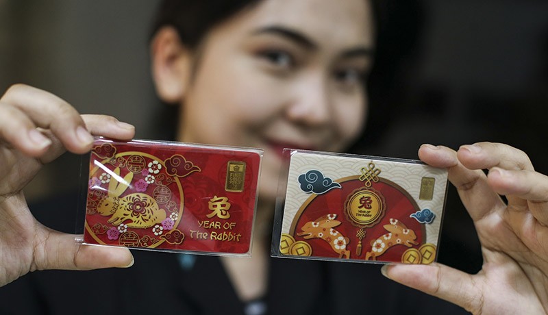 Emas Batangan Gambar Kelinci Edisi Imlek, Harga Rp8,9 Juta - Bagian 3