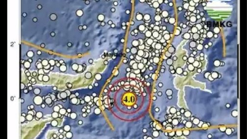 Gempa Terkini Magnitudo 4,0 Guncang Boltim