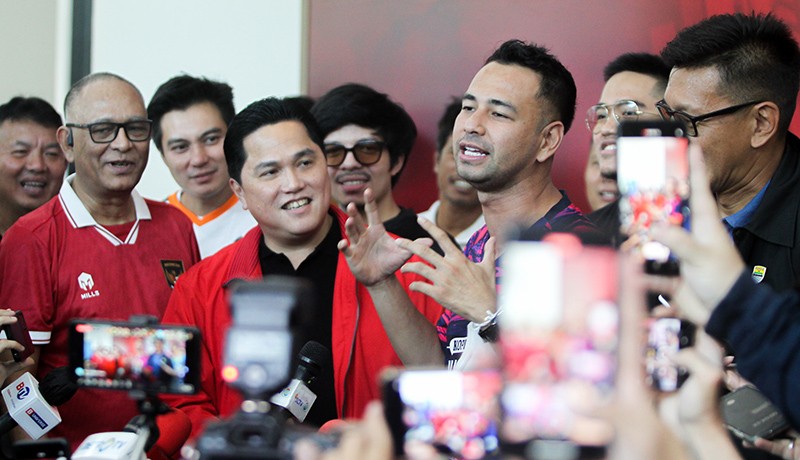 Ditemani Kaesang-Raffi Ahmad, Erick Thohir Maju Calon Ketua Umum PSSI - Bagian 3